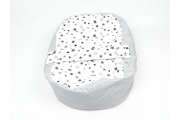 Náhradní potah na pelíšek pro miminko STARS 100% bavlna