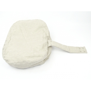 Pelíšek pro miminka, kojenecký relaxační polštář PŘÍRODNÍ LEN 3