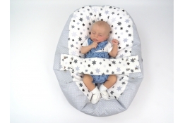 Pelíšek pro miminka, kojenecký relaxační polštář STARS 5