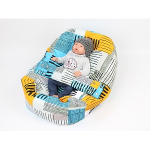 Pelíšek pro miminka, kojenecký relaxační polštář SUNNY